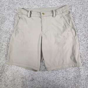Lululemon Shorts Mens 36 Beige Commission Classic Fit 10" Chino‎ Golf Warpstreme